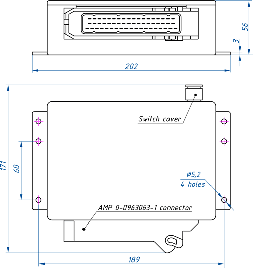 BVN1.3 overall dimensions